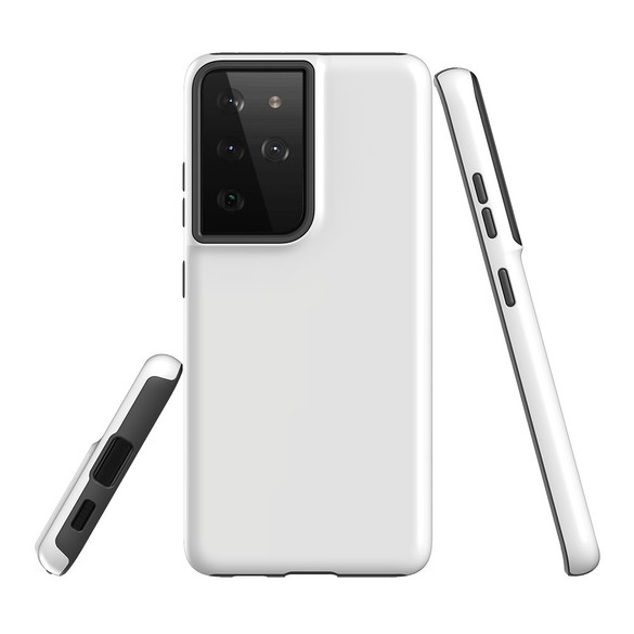 Samsung Galaxy S21 Ultra Slim Protective Case - White | iCoverLover