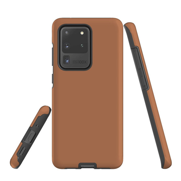 Samsung Galaxy S20 Ultra Brown Wallet Case | iCoverLover