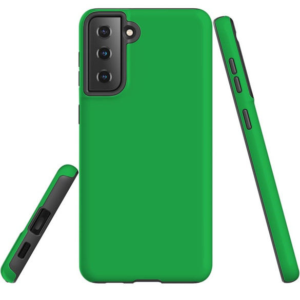 Samsung Galaxy S21 Slim Protective Case - Green | iCoverLover