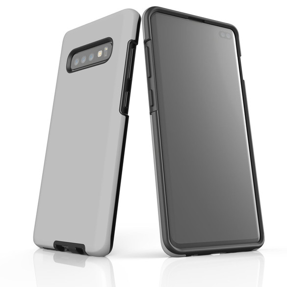 Samsung Galaxy S10+ Plus Protective Case - Grey | iCoverLover