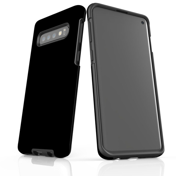 Slim Protective Case for Samsung Galaxy S10 - Black | iCoverLover