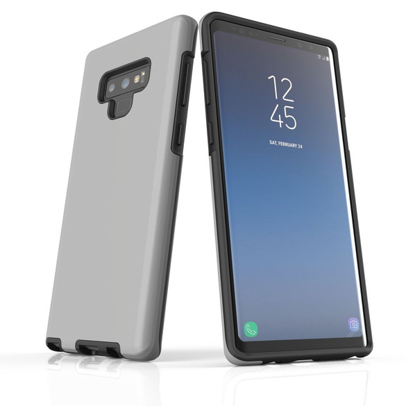Samsung Galaxy Note 9 Slim Protective Case - Grey | iCoverLover