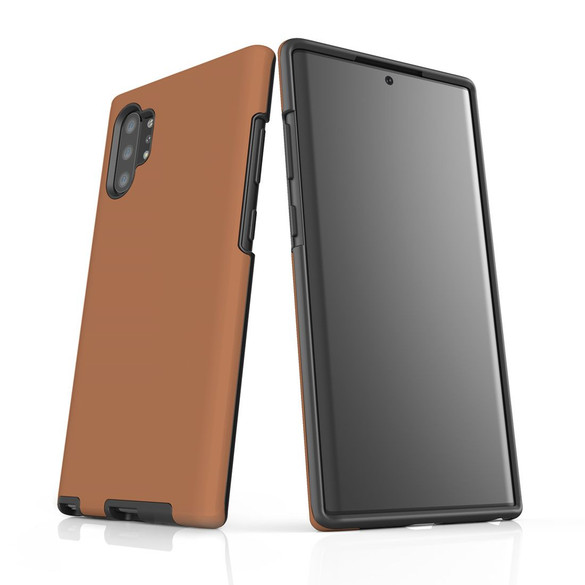 Samsung Galaxy Note 10+ Plus Wallet Case - Brown | iCoverLover
