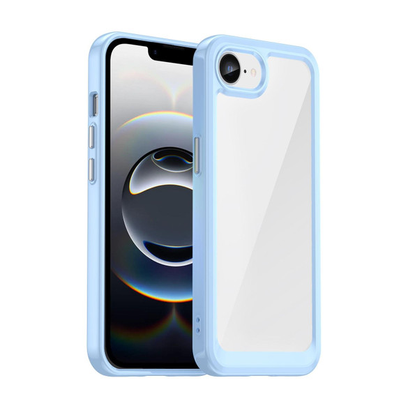 Blue Protective Back Case for iPhone 16e | iCoverLover