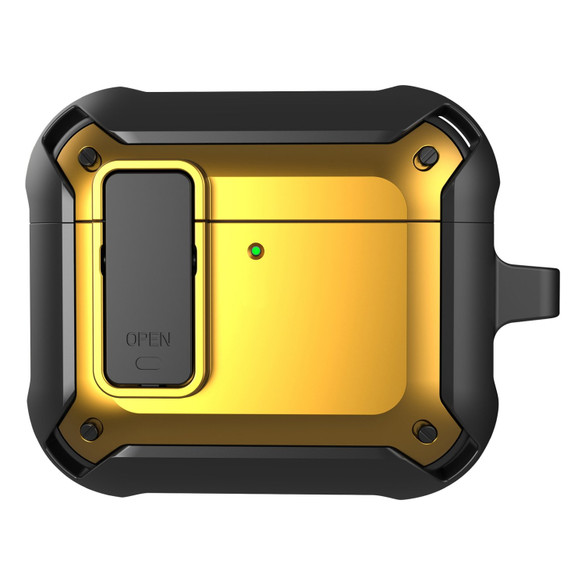 Black Yellow Case for Apple AirPods 4 | iCoverLover