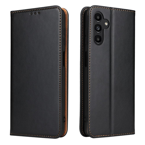 Fierre Shann Wallet Case for Samsung Galaxy A55 5G - Black | iCoverLover