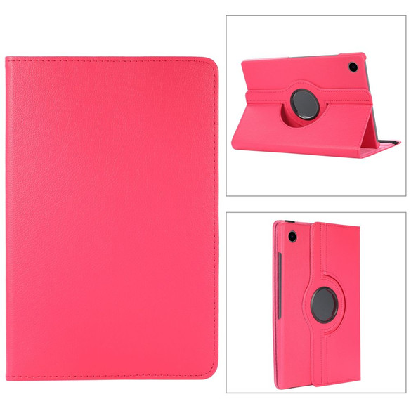 Rose Red Folio Case for Samsung Galaxy Tab A8 10.5in | iCoverLover