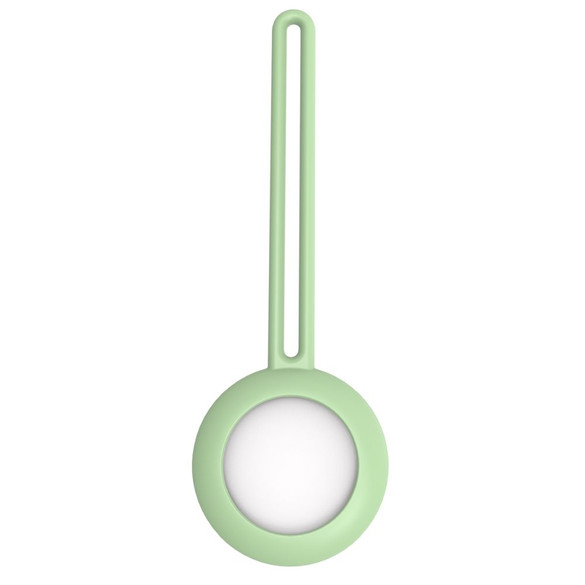 Silicone Case for Apple AirTag in Fog Green | iCoverLover