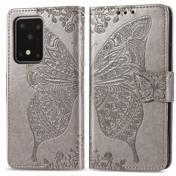 Samsung Galaxy S20 Ultra Wallet Case - Gray | iCoverLover