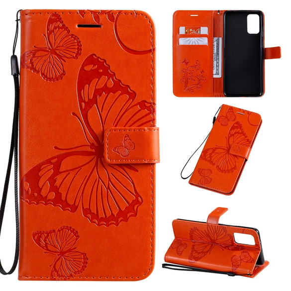 Samsung Galaxy S20 Ultra Wallet Case - Orange | iCoverLover