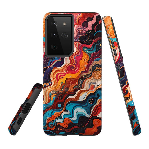 Armor Case for Samsung Galaxy S21 Ultra - Multicolour | iCoverLover