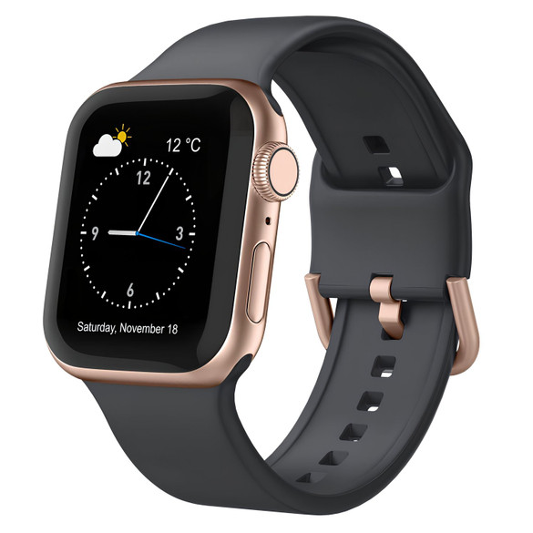 Dark Grey Strap for Apple Watch Series 5 44-mm | iCoverLover