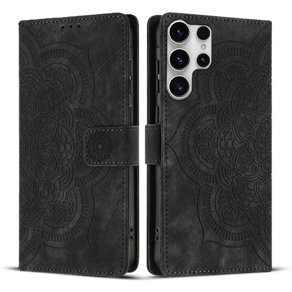 Samsung Galaxy S25 Ultra Wallet Case - Black | iCoverLover
