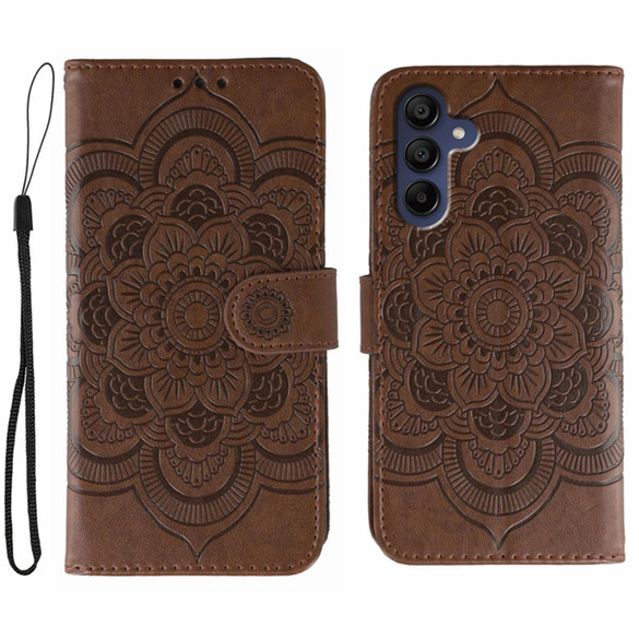 Samsung Galaxy S25 Wallet Case - Brown | iCoverLover
