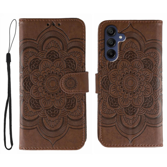 Samsung Galaxy A56 5G Wallet Case - Brown | iCoverLover