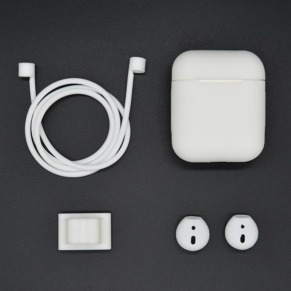 Protective Case for Apple AirPods 1st Gen - White | iCoverLover