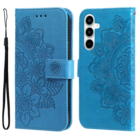 Samsung Galaxy A35 5G Wallet Case - Blue | iCoverLover