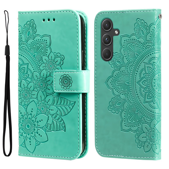 Samsung Galaxy A55 5G Wallet Case - Green | iCoverLover