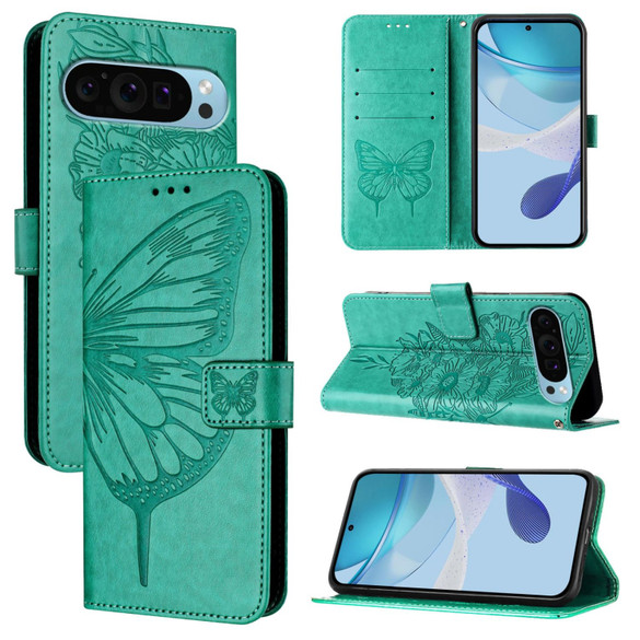 Google Pixel 9 Pro XL Wallet Case - Green | iCoverLover