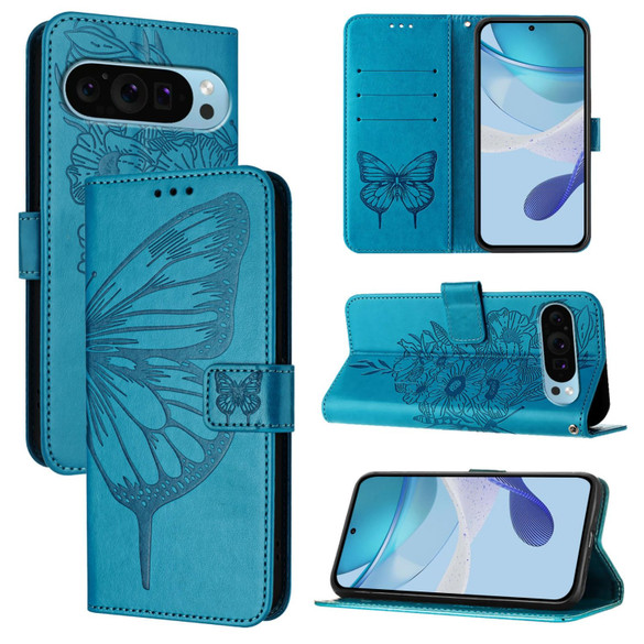 Google Pixel 9 Pro XL Wallet Case - Blue | iCoverLover