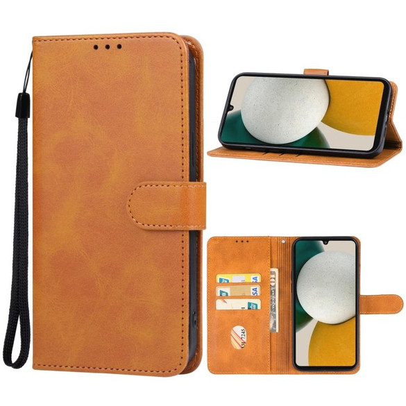 Samsung Galaxy A34 5G Wallet Case - Brown | iCoverLover