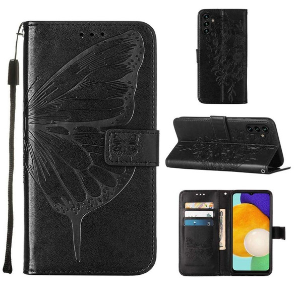 Samsung Galaxy A34 5G Wallet Case - Black | iCoverLover