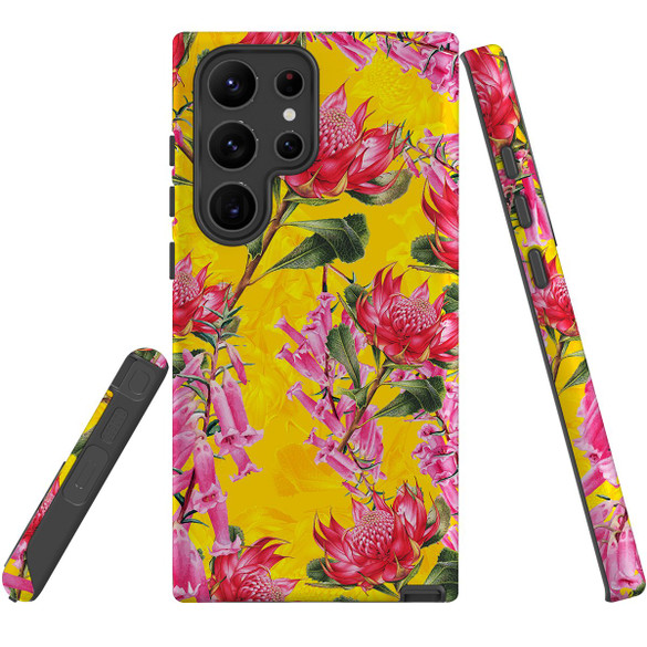 Samsung Galaxy S23 Ultra Patterned Back Cover Case | iCoverLover