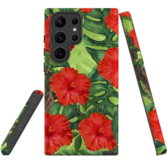 Samsung Galaxy S23 Ultra Patterned Back Cover Case | iCoverLover