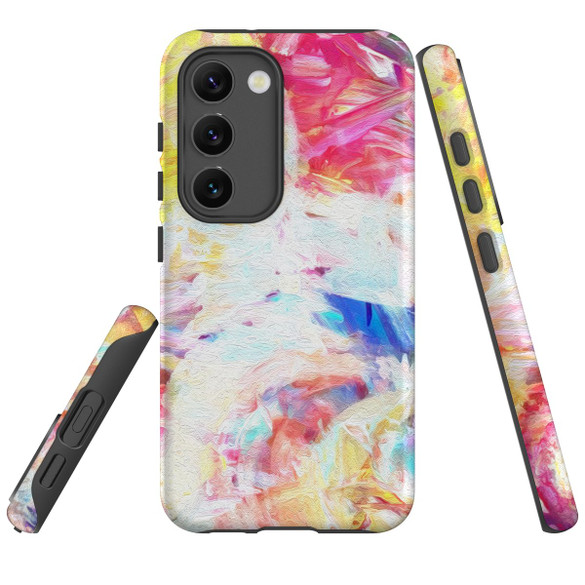 Samsung Galaxy S23 Pattern Back Cover Case - Multicolour | iCoverLover