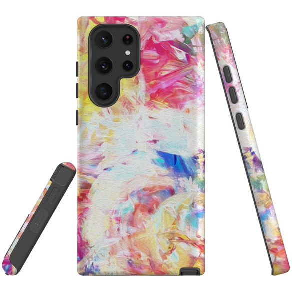 Samsung Galaxy S22 Ultra Slim Back Cover - Multicolour | iCoverLover
