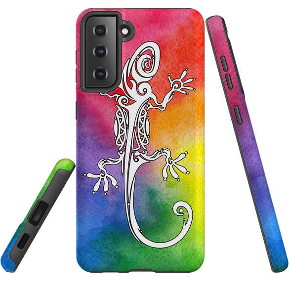 Samsung Galaxy S21 Slim Protective Case - Multicolour | iCoverLover