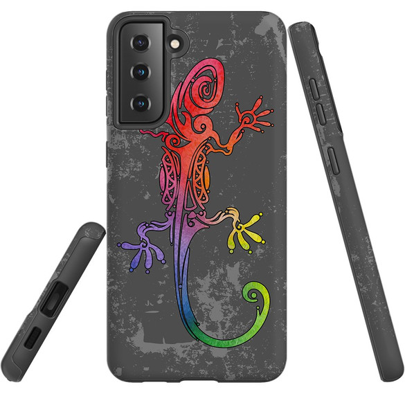 Samsung Galaxy S21 FE Slim Protective Case - Multicolour | iCoverLover