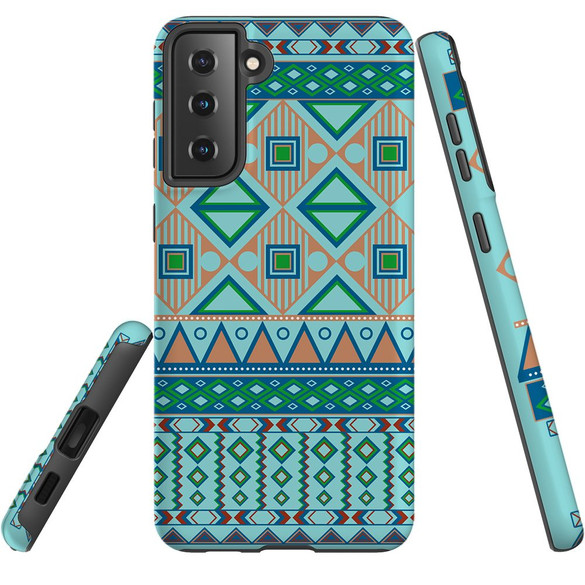 Samsung Galaxy S21 Slim Back Cover Case - Multicolour | iCoverLover