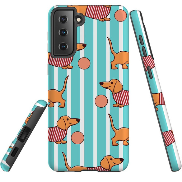 Samsung Galaxy S21 Back Cover Case - Multicolour | iCoverLover