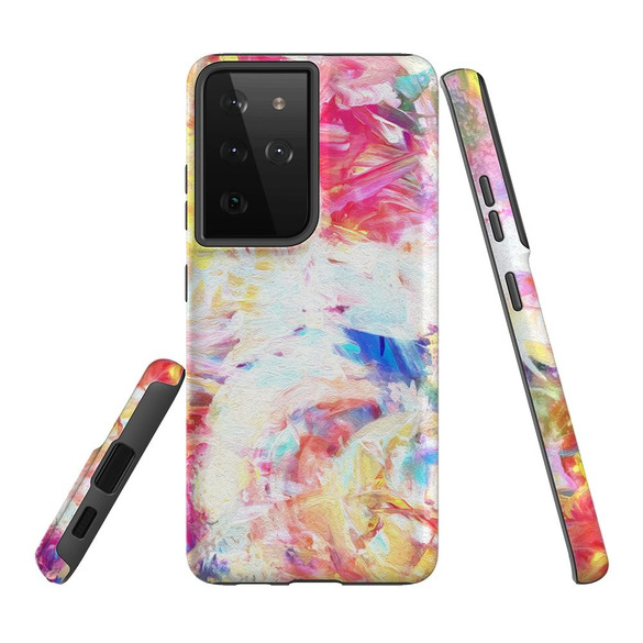 Samsung Galaxy S21 Ultra Back Cover Case - Multicolour | iCoverLover