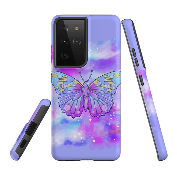 Samsung Galaxy S21 Ultra Back Cover Case - Multicolour | iCoverLover