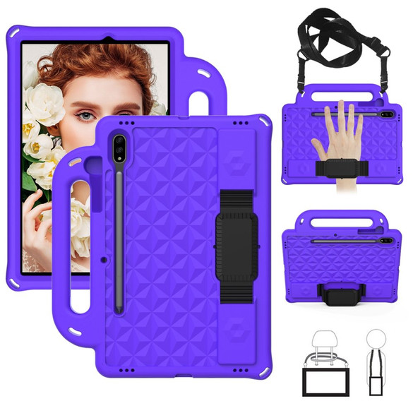 Samsung Galaxy Tab S7 Armor Case - Purple | iCoverLover