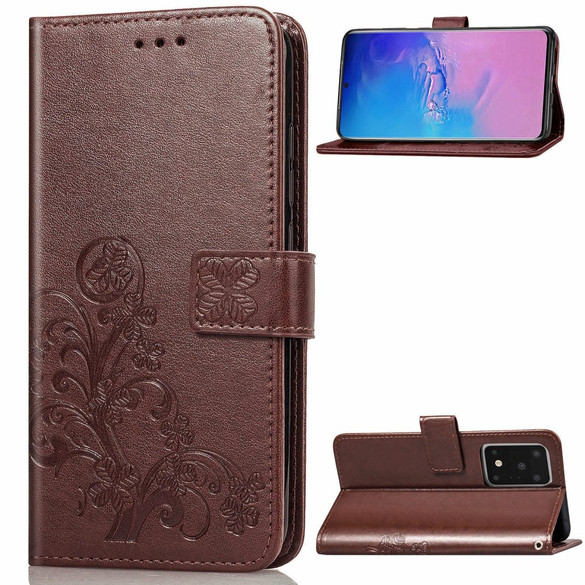 Samsung Galaxy S20 Ultra Wallet Case - Brown | iCoverLover