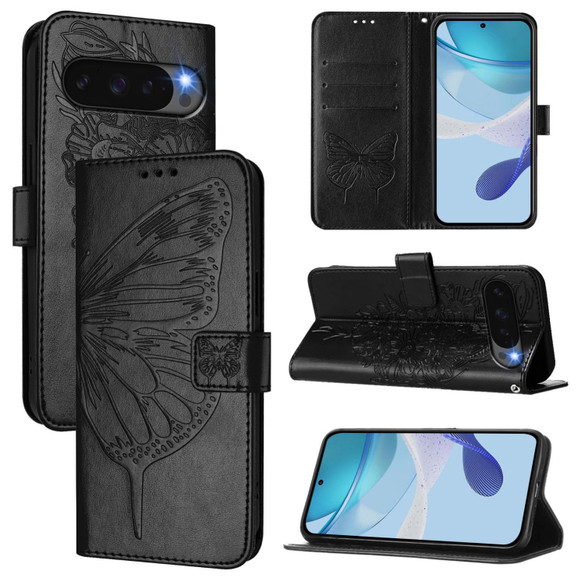 Google Pixel 10 Pro XL Wallet Case - Black | iCoverLover