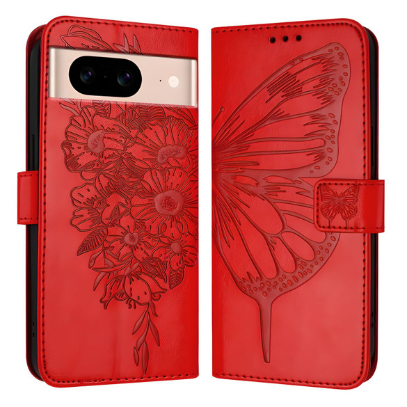 Google Pixel 8a Slim Protective Back Case - Red | iCoverLover