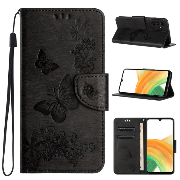 Samsung Galaxy A35 5G Wallet Case - Black | iCoverLover