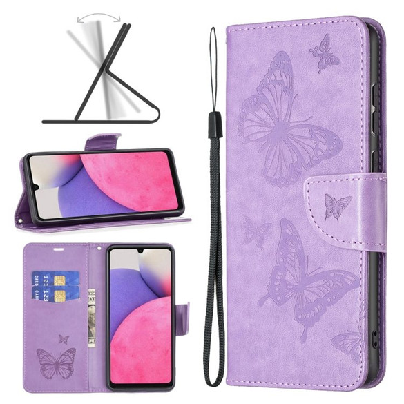Samsung Galaxy A33 5G Wallet Case - Purple | iCoverLover