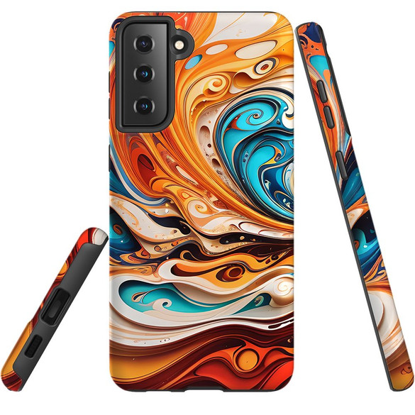 Samsung Galaxy S21 FE Armor Case - Multicolour | iCoverLover