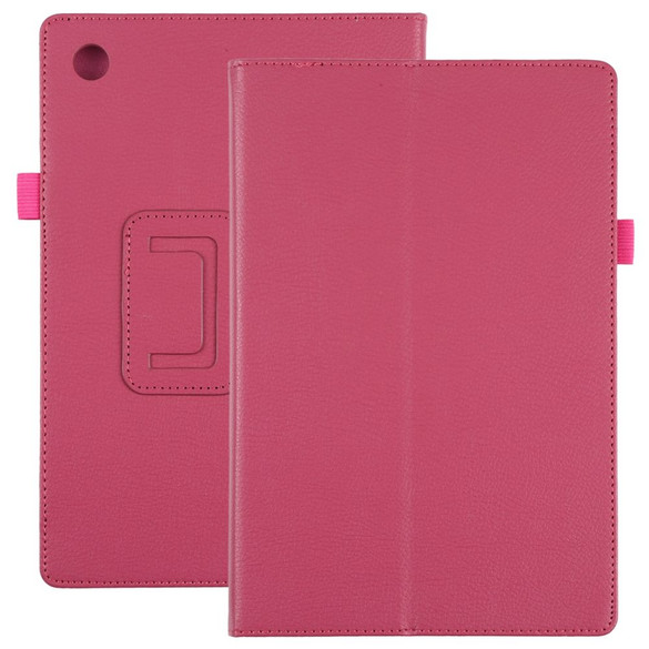 Rose Red Folio Case for Samsung Galaxy Tab A8 10.5in | iCoverLover