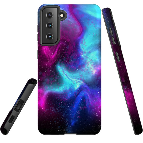 Samsung Galaxy S21 Slim Protective Case - Multicolour | iCoverLover