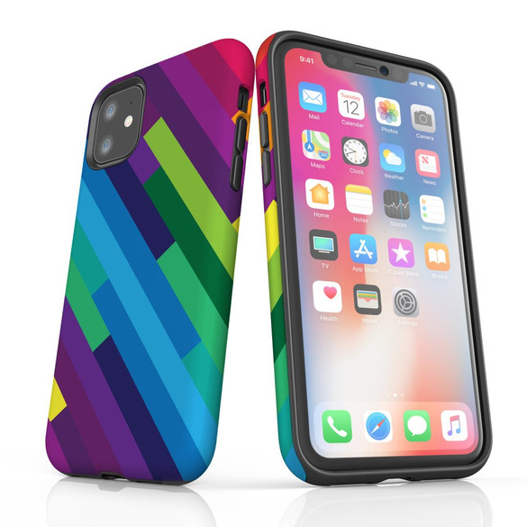 iPhone 11 Premium Protective Case - Multicolour | iCoverLover