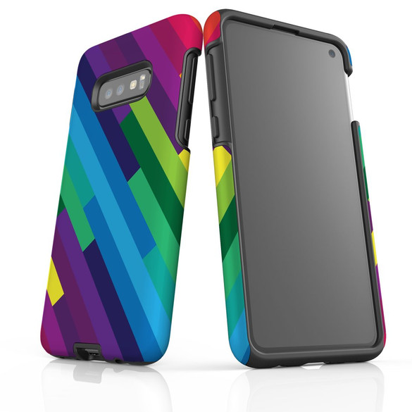 Samsung Galaxy S10e Slim Protective Case - Multicolour | iCoverLover