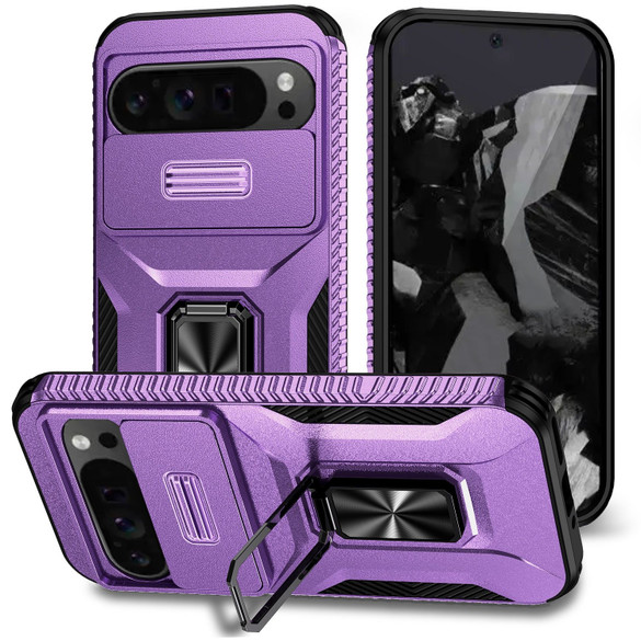 Google Pixel 9 Pro XL Armor Case in Purple | iCoverLover