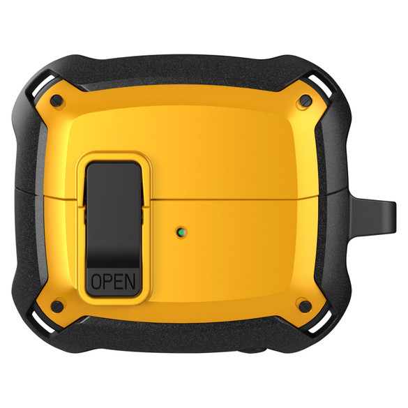 For Samsung Galaxy Buds 3 Case, Switch & Hook Protective Armour Cover, Black Yellow | iCoverLover.com.au
