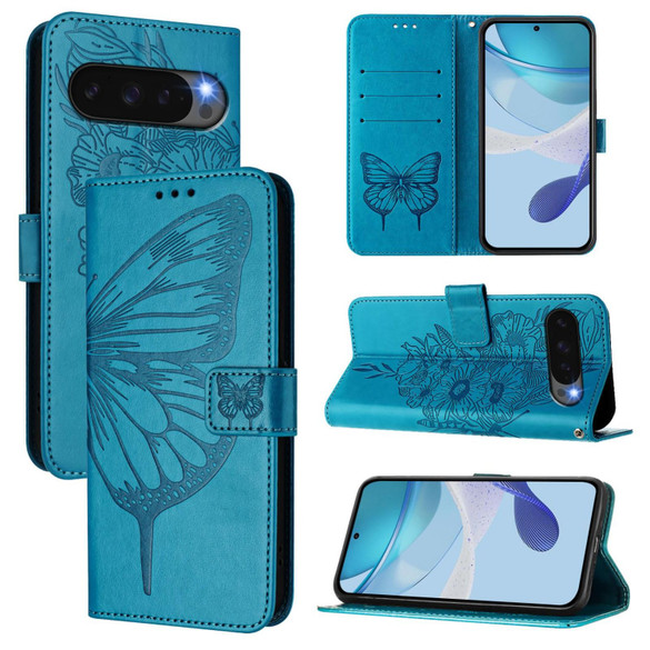 Google Pixel 11 Pro XL Wallet Case - Blue | iCoverLover
